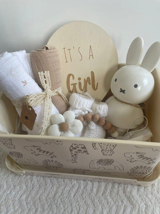 Kraam cadeau pakket It's a Girl