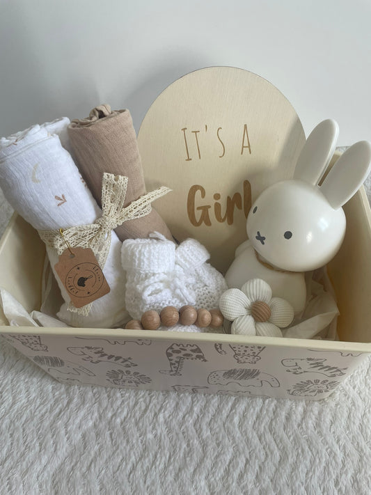 Kraam cadeau pakket It's a Girl
