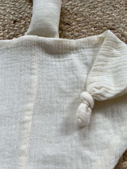 Witte Gans van Hydrofiele Stof 45cm