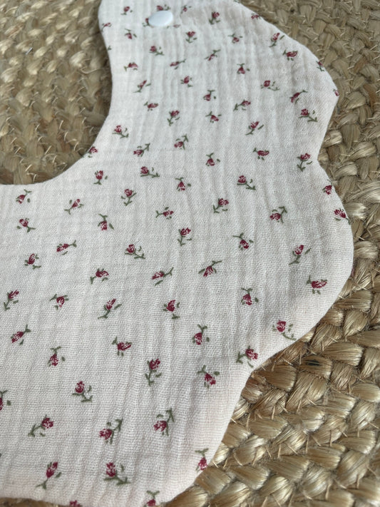 Bandana Slab met Bloemetjes - Hydrofiel | 25cm